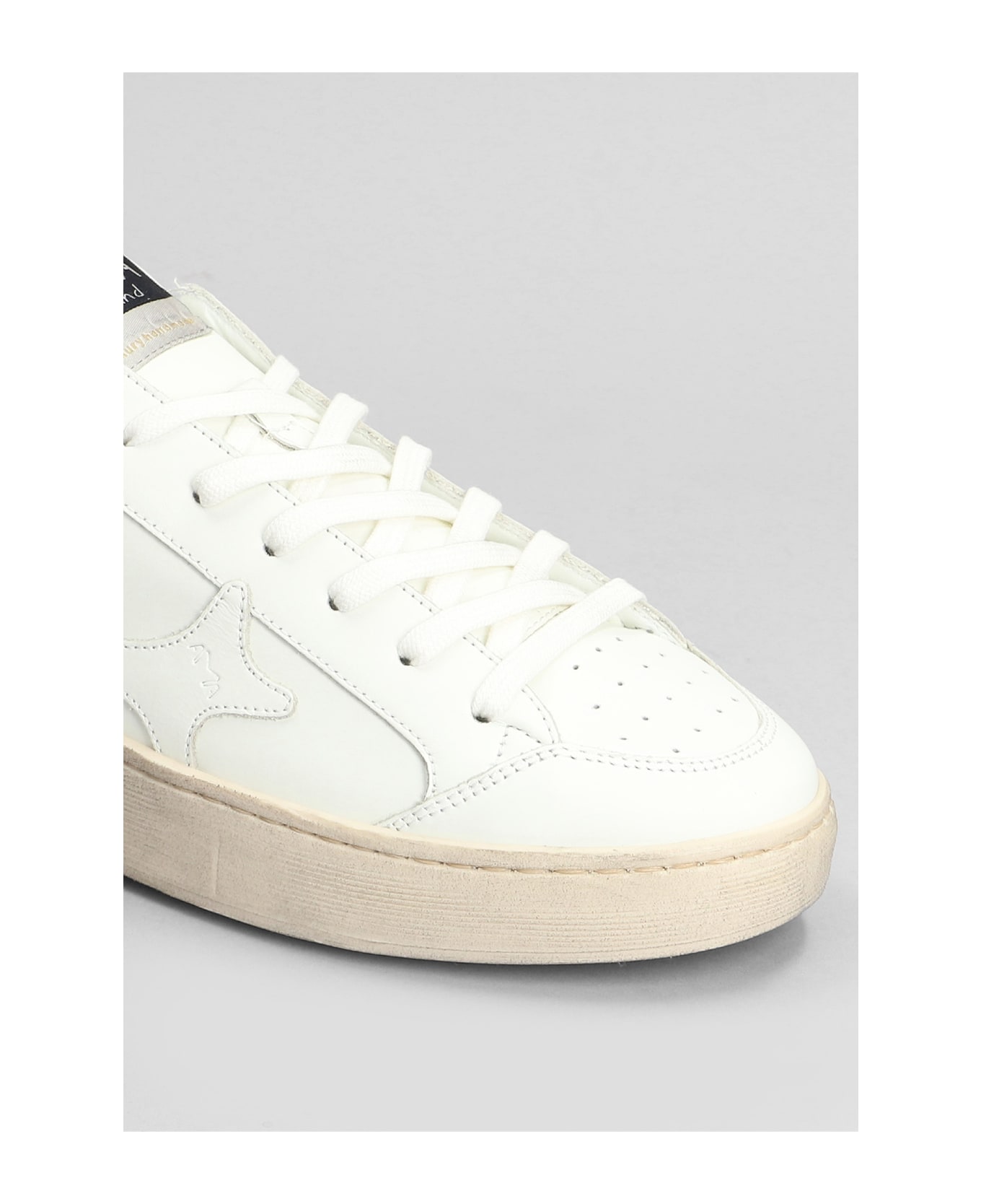AMA-BRAND Sneakers In White Leather - white