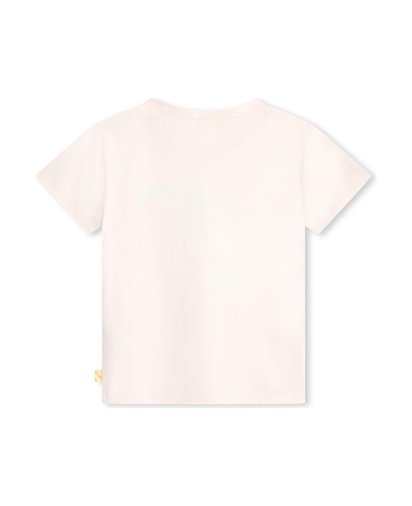 Billieblush T-shirt Con Stampa - Pink Tシャツ＆ポロシャツ