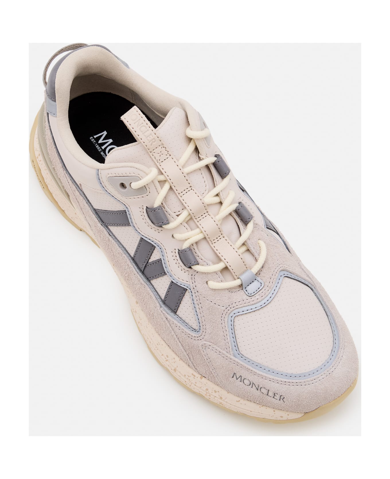 Moncler Lite Runner Low Top Sneakers - Grey