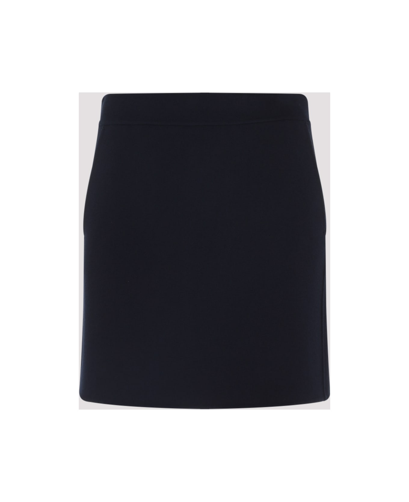 
S Max Mara Aida Panno Mini Skirt - Blu