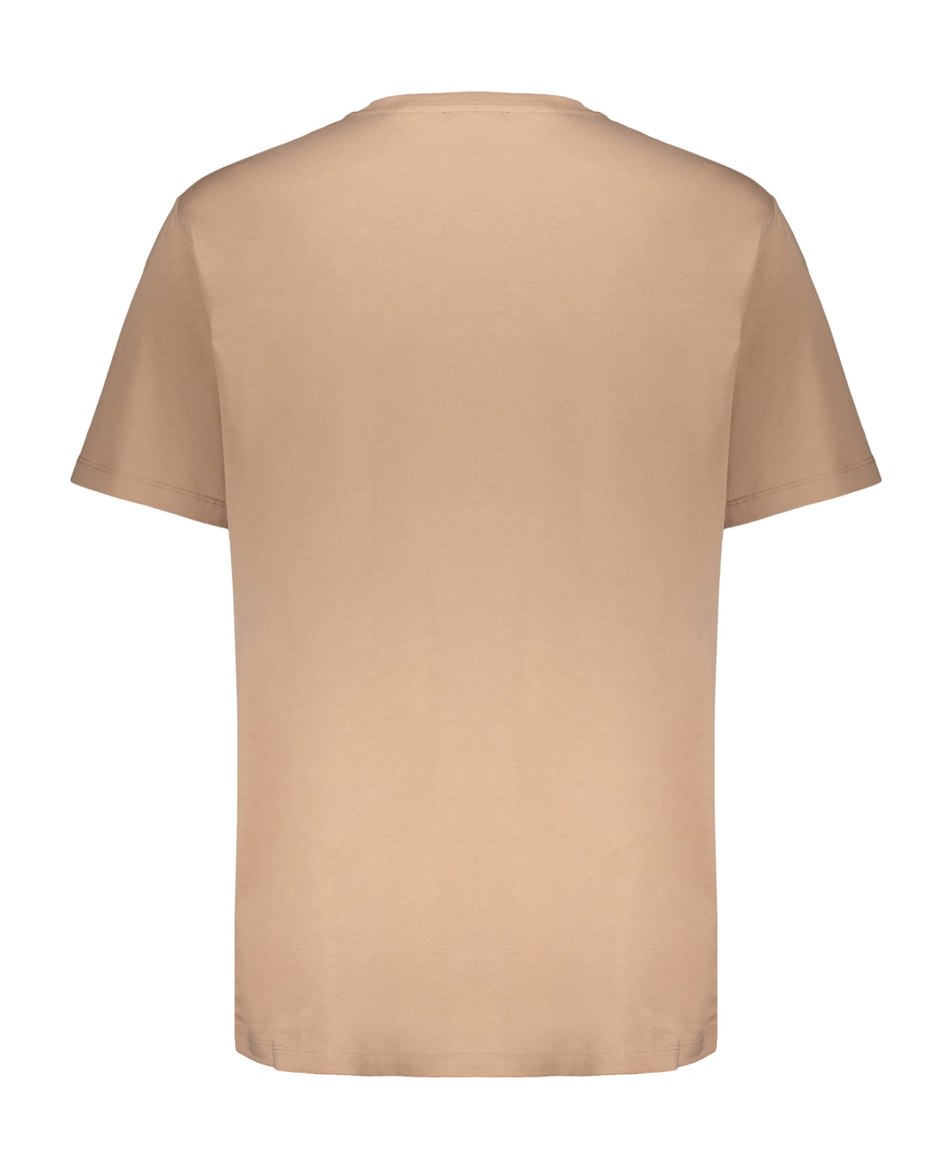 Balmain Embossed Reflect T-shirt - Bulky Fit - Beige