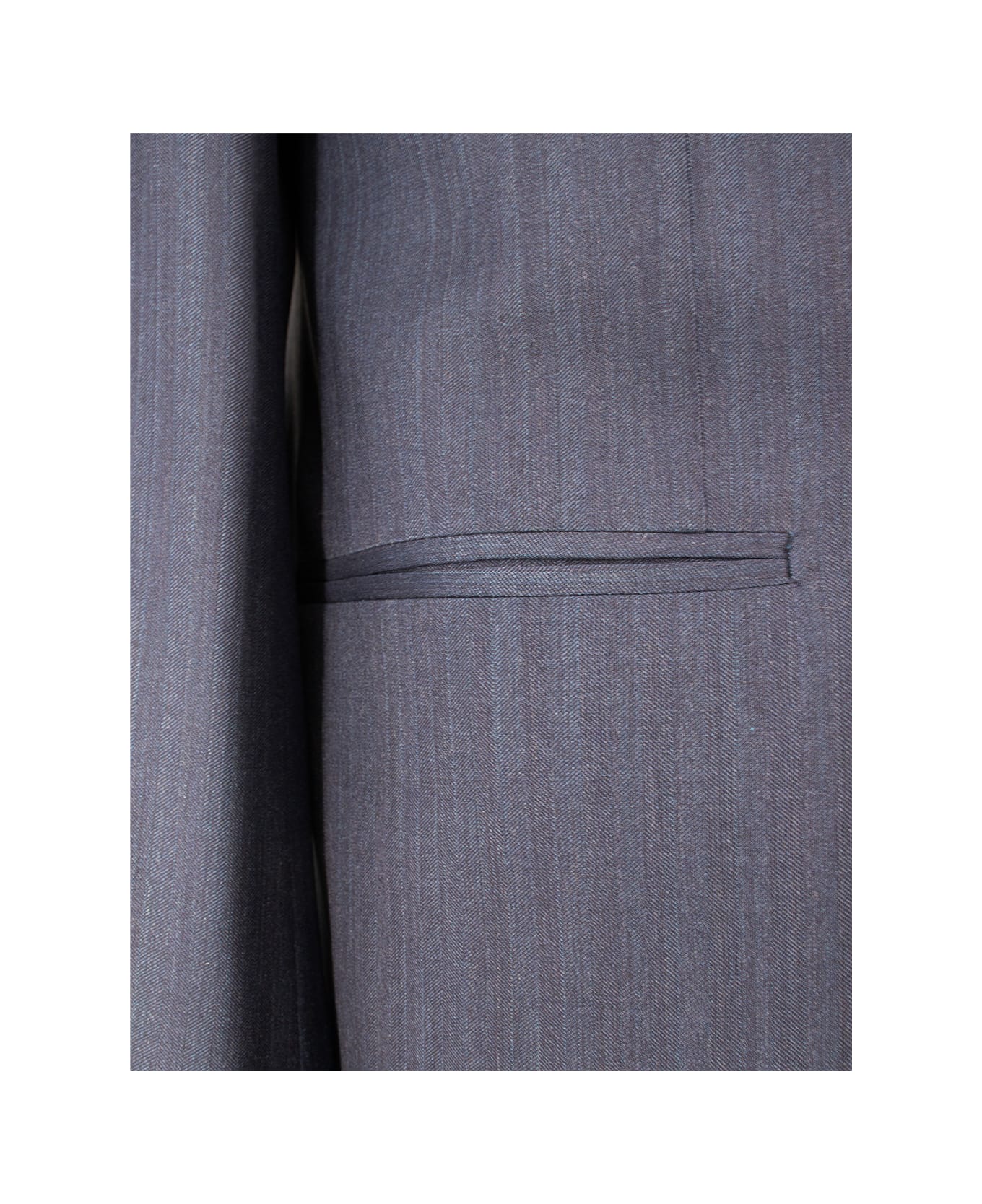 Kiton Suit - BLUE スーツ