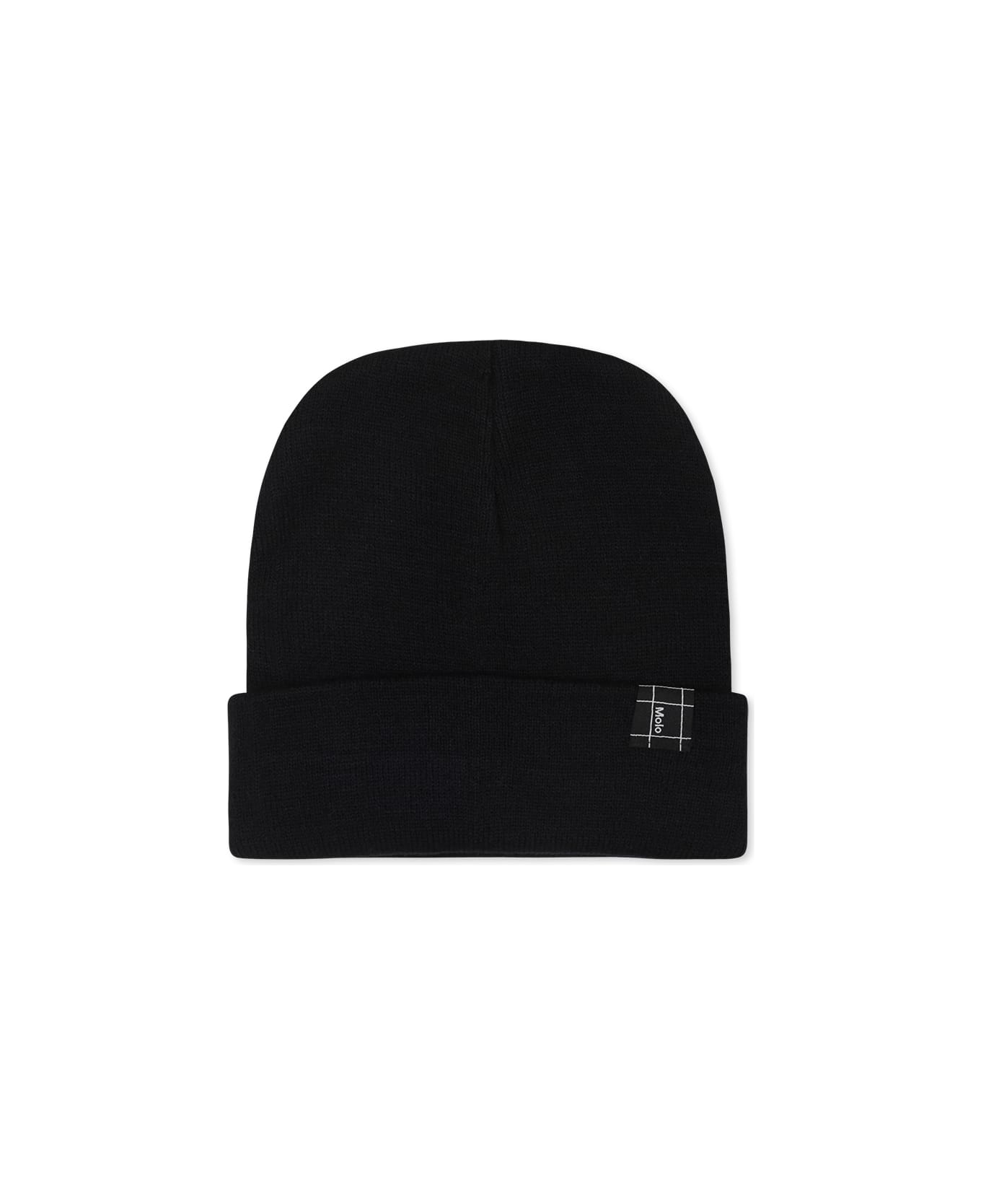 Molo Black Hat For Kids - Black