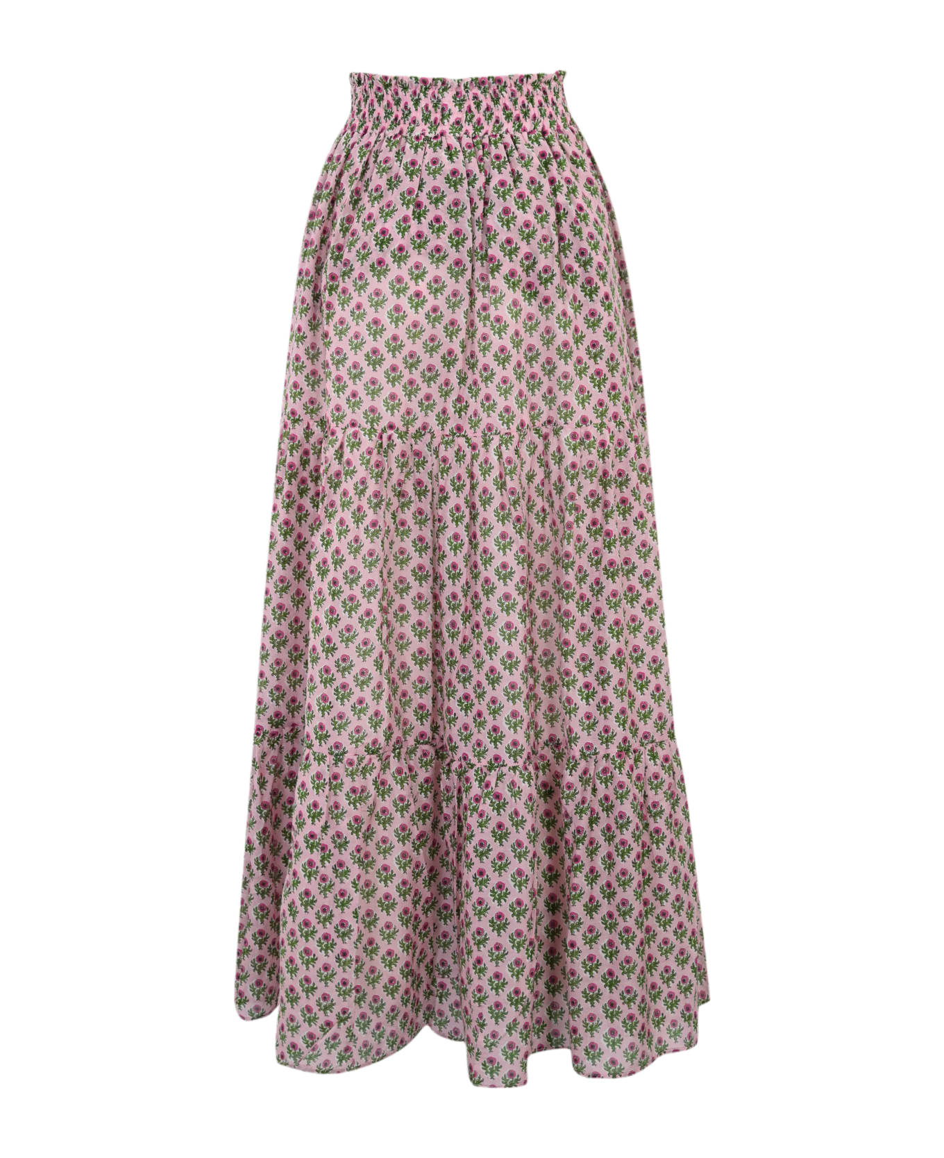 MC2 Saint Barth Cheyenne Silk Voile Skirt - Rosa スカート