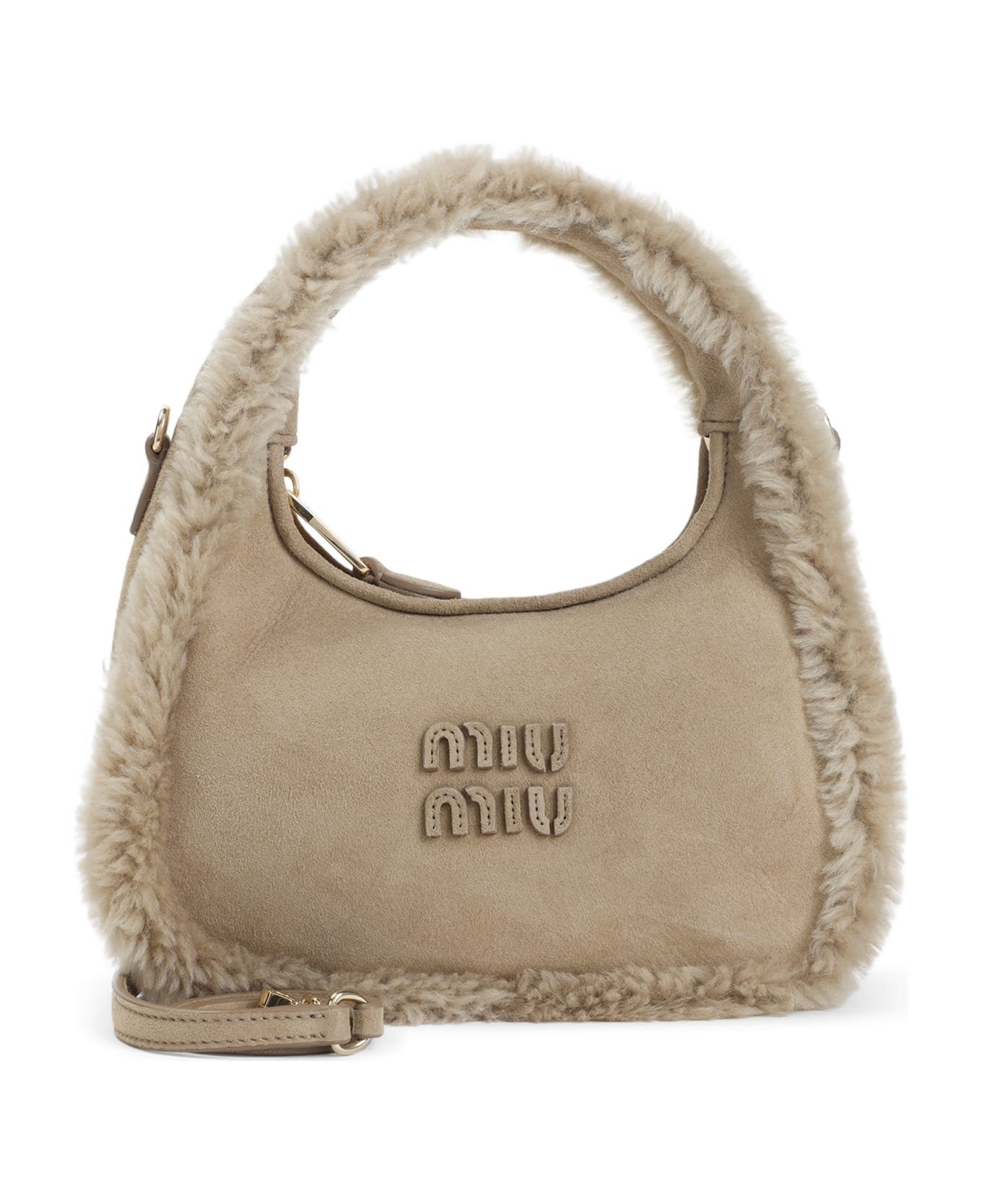 Miu Miu Shoulder Bag - Sabbia