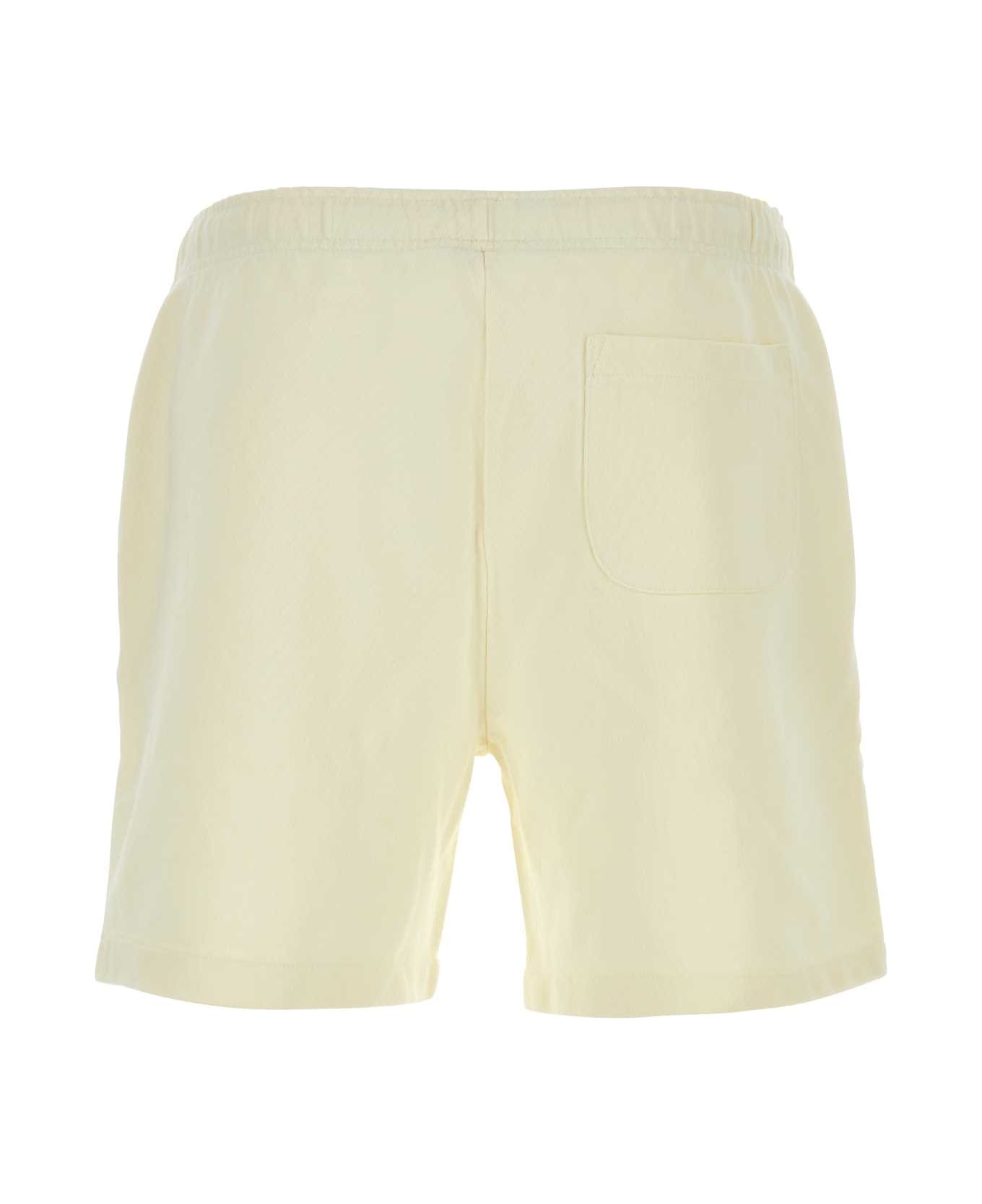 Polo Ralph Lauren Ivory Cotton Bermuda Shorts - CREAM ショートパンツ