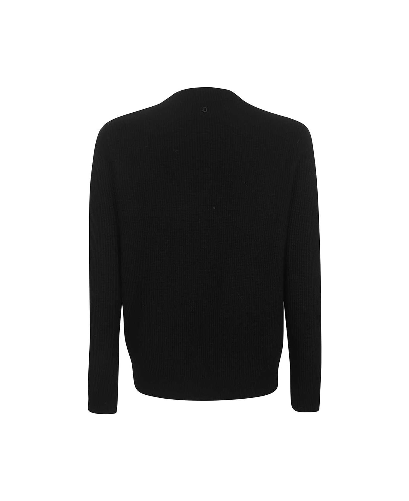 Dondup Long Sleeve Sweater - black