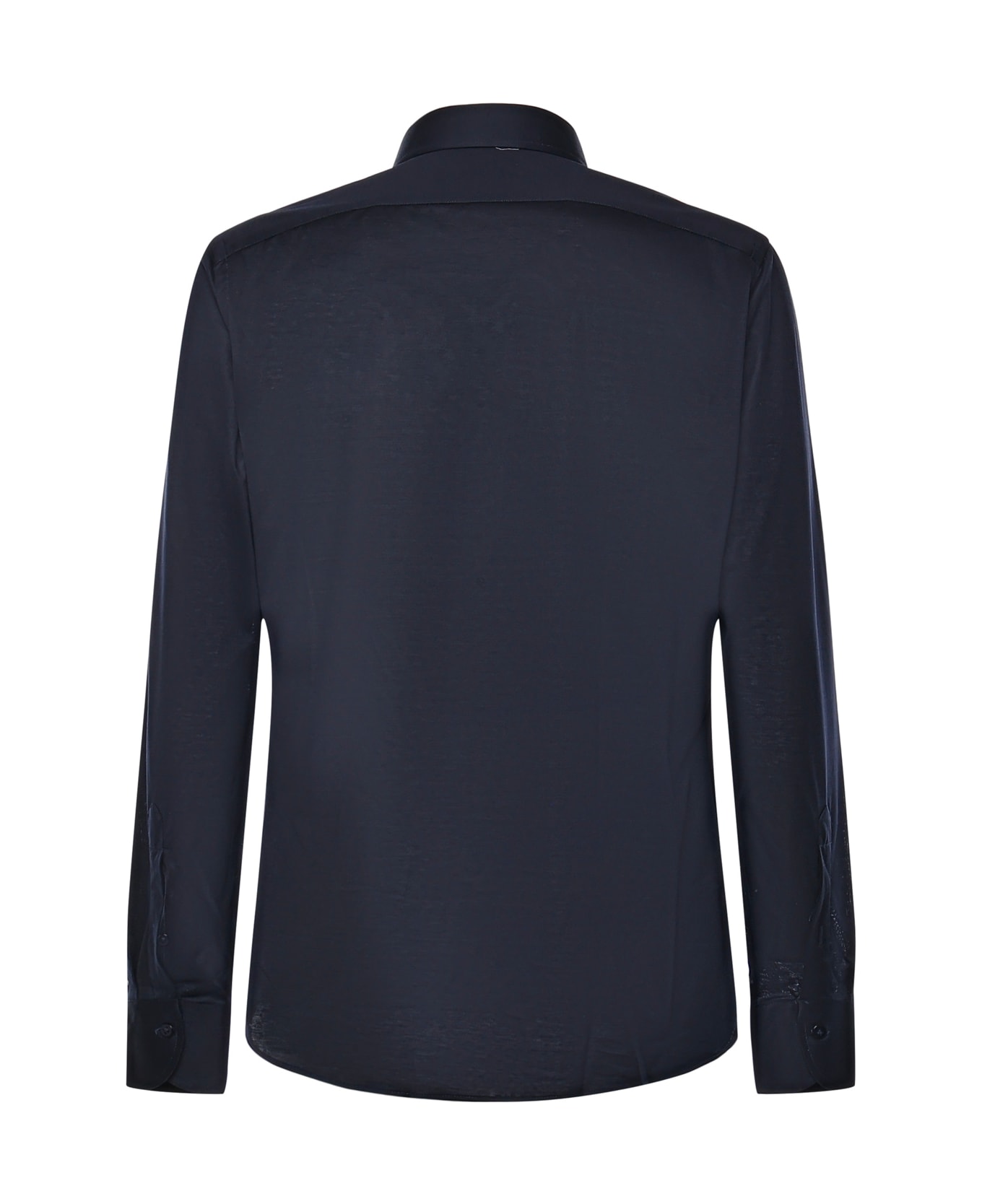 Borriello Napoli Cotton Shirt - Blue