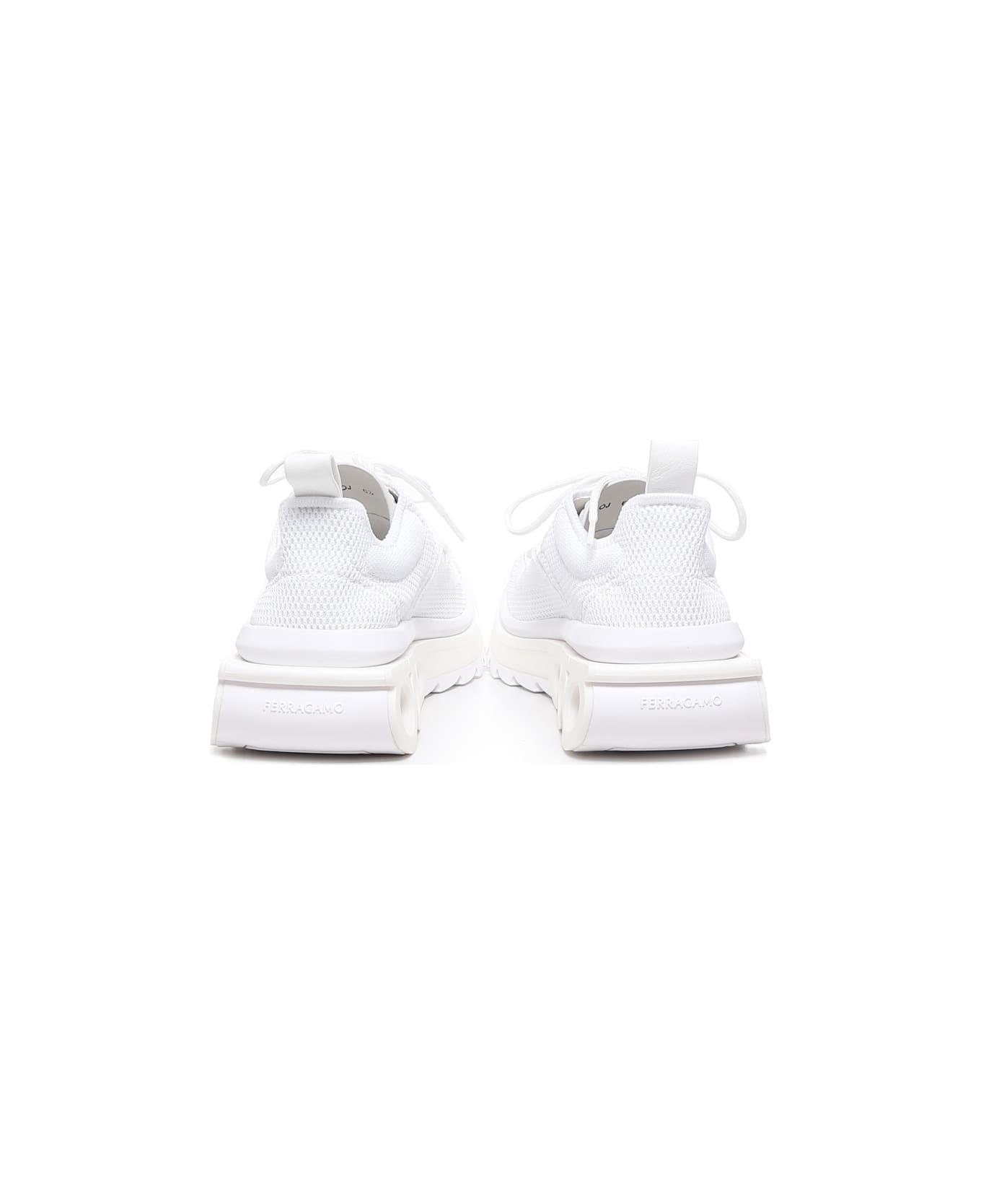 Ferragamo Running Sneakers - Bianco