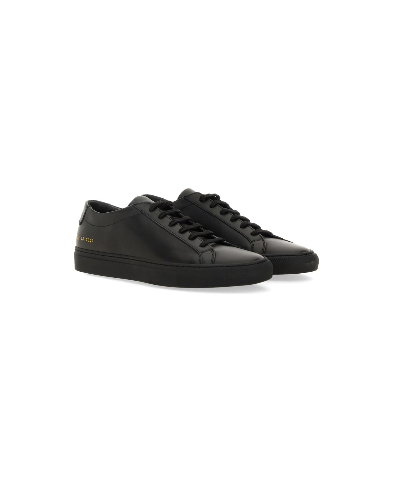 Common Projects Sneaker "low Achilles Original" - BLACK