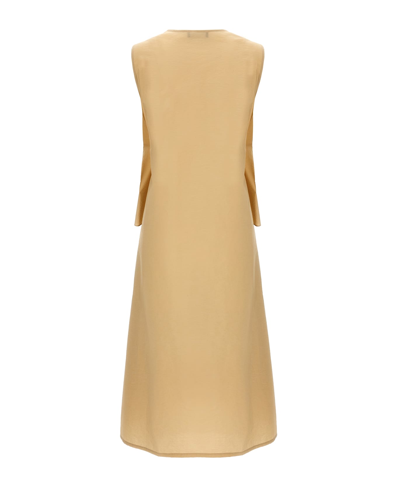 Fabiana Filippi Paper Hand Dress - Beige