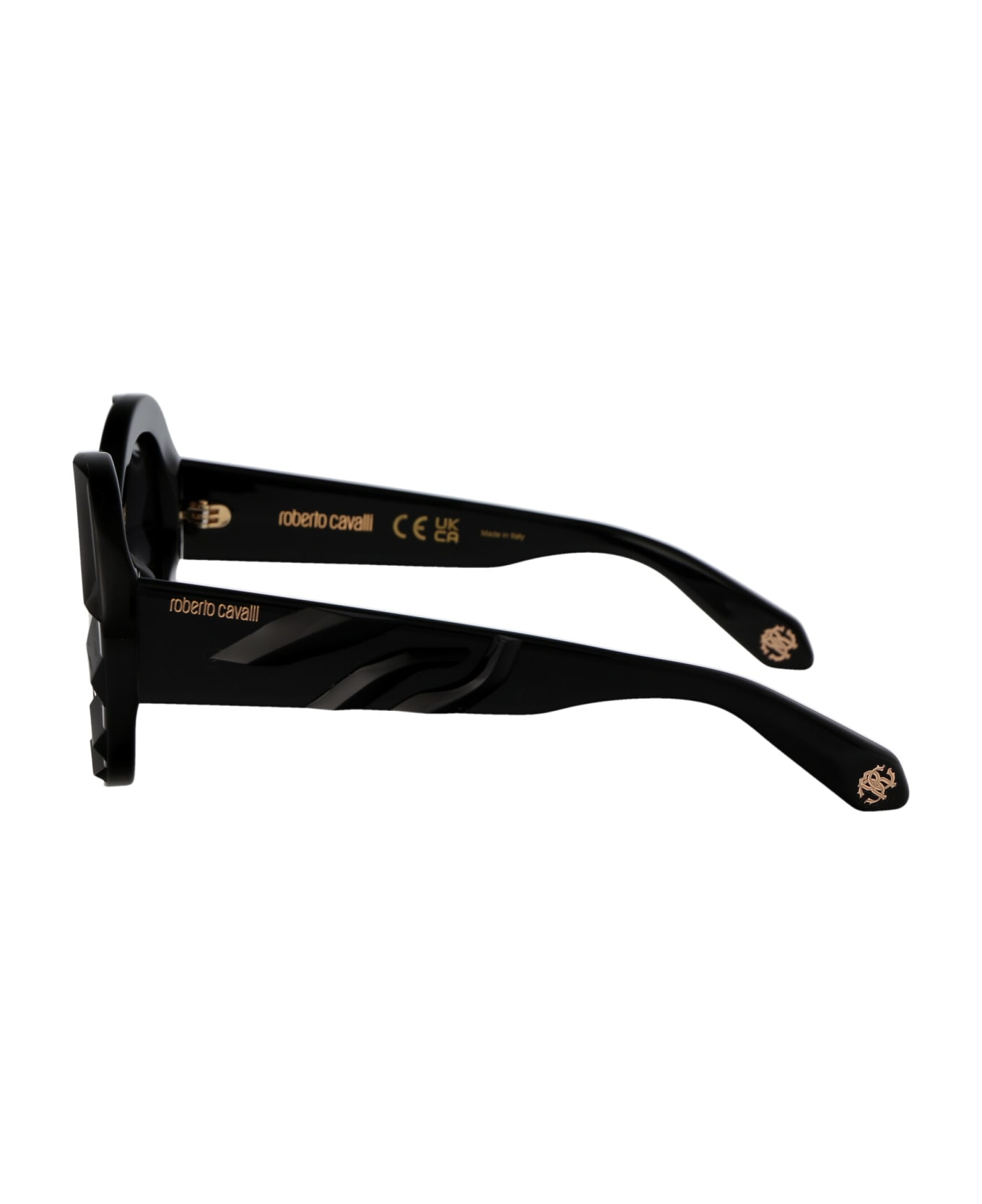 Roberto Cavalli Src010v Sunglasses - 0700 BLACK