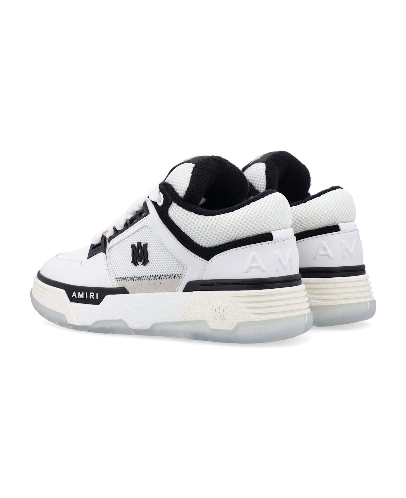 AMIRI Ma-1 Sneakers - WHITE/BLACK
