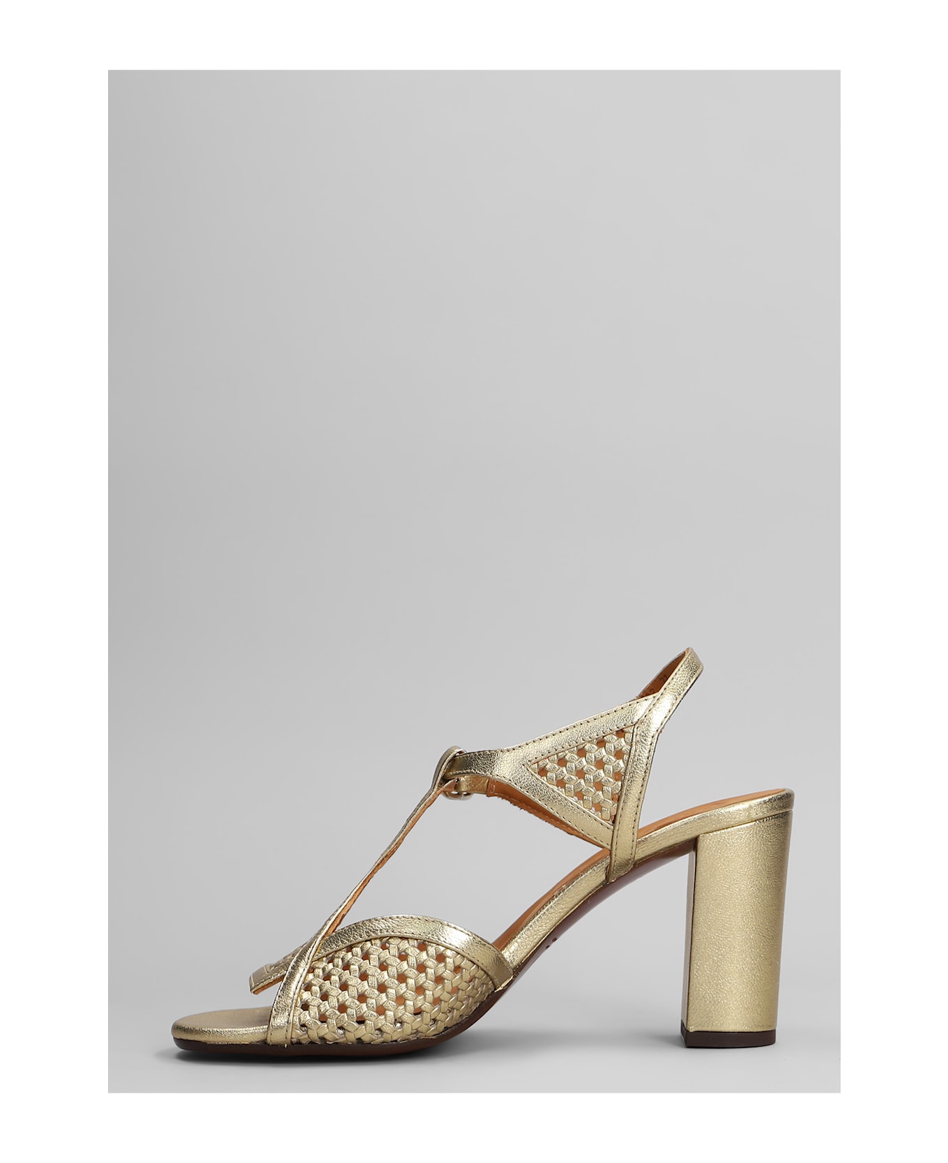Chie Mihara Bessy 46 Sandals In Gold Leather - gold