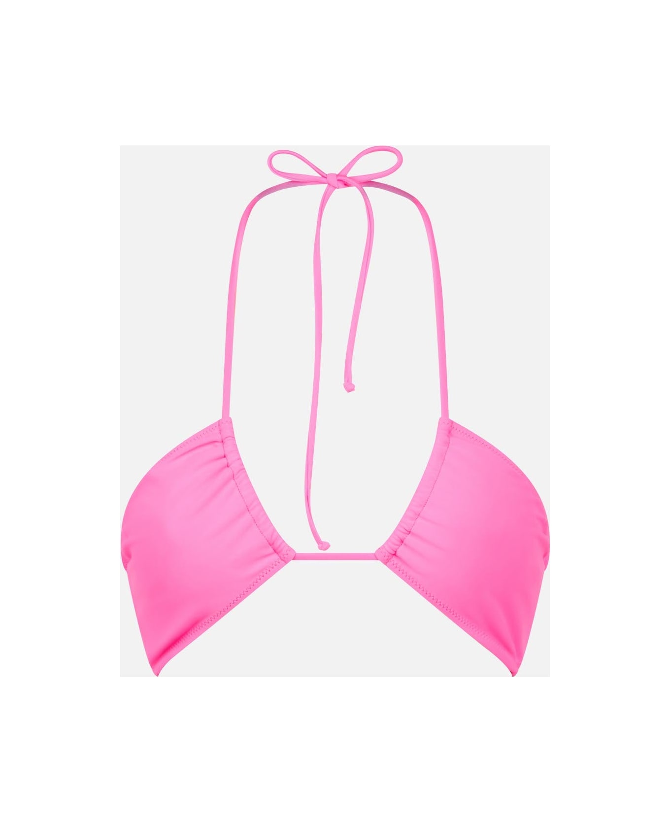 MC2 Saint Barth Woman Fluo Pink Bandeau Top - PINK 水着
