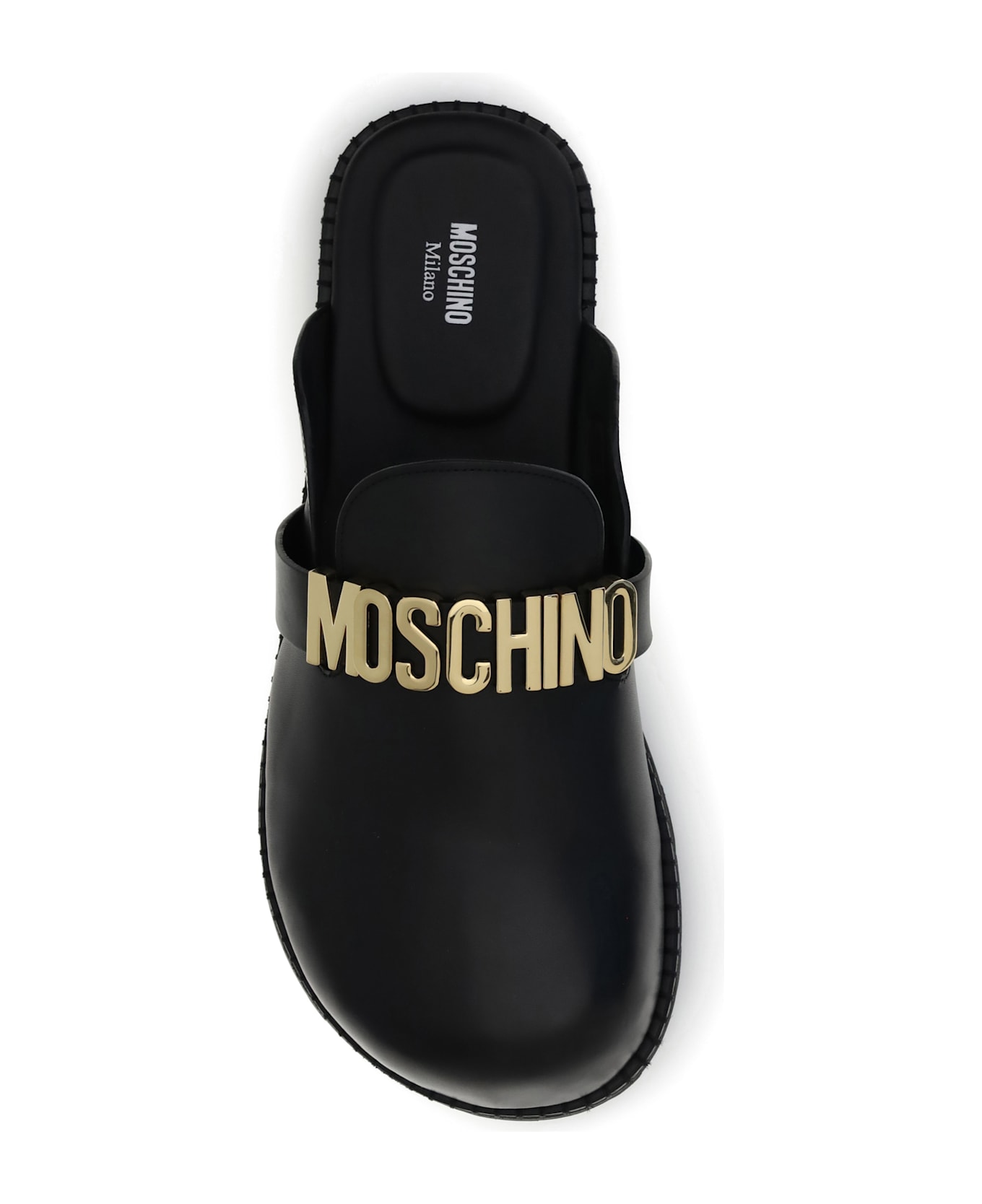Moschino Logo Mules サンダル