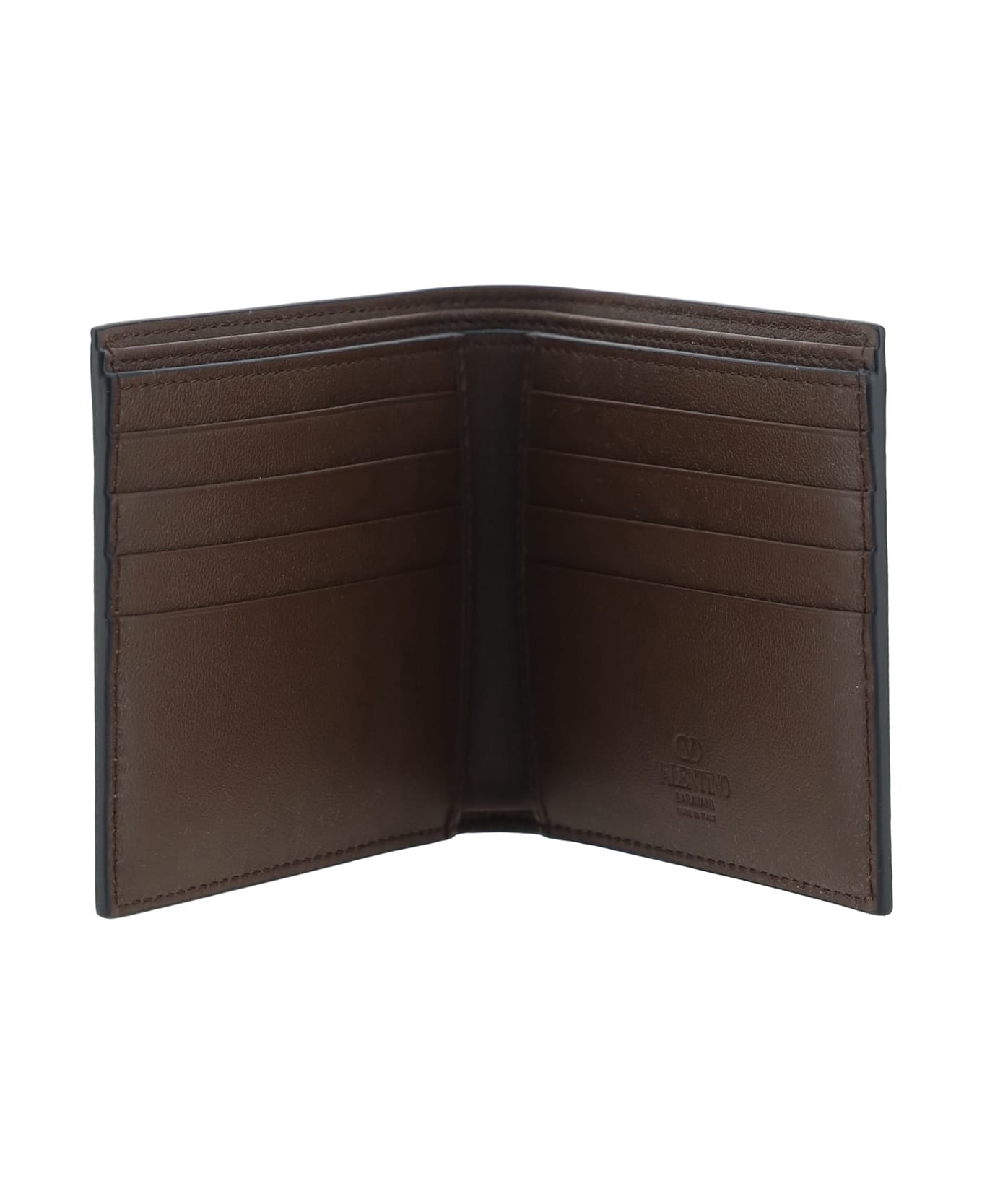 Valentino Garavani Wallet - Nero/cacao