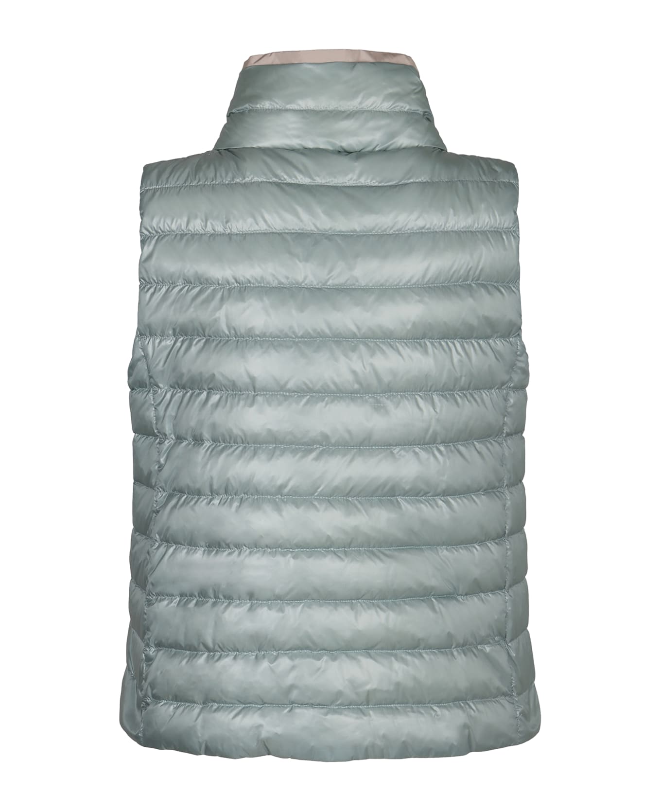 Herno Full Zip Down Vest - Light Blue