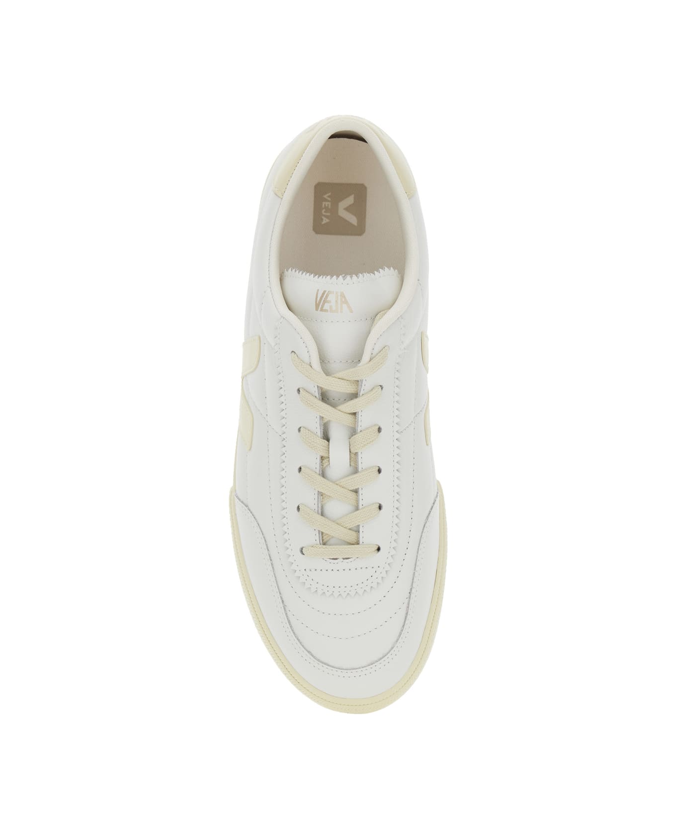 Veja 
panenka
 White Sneaker With Logo On The Side And Contrasting Heel In Leather Unisex - White