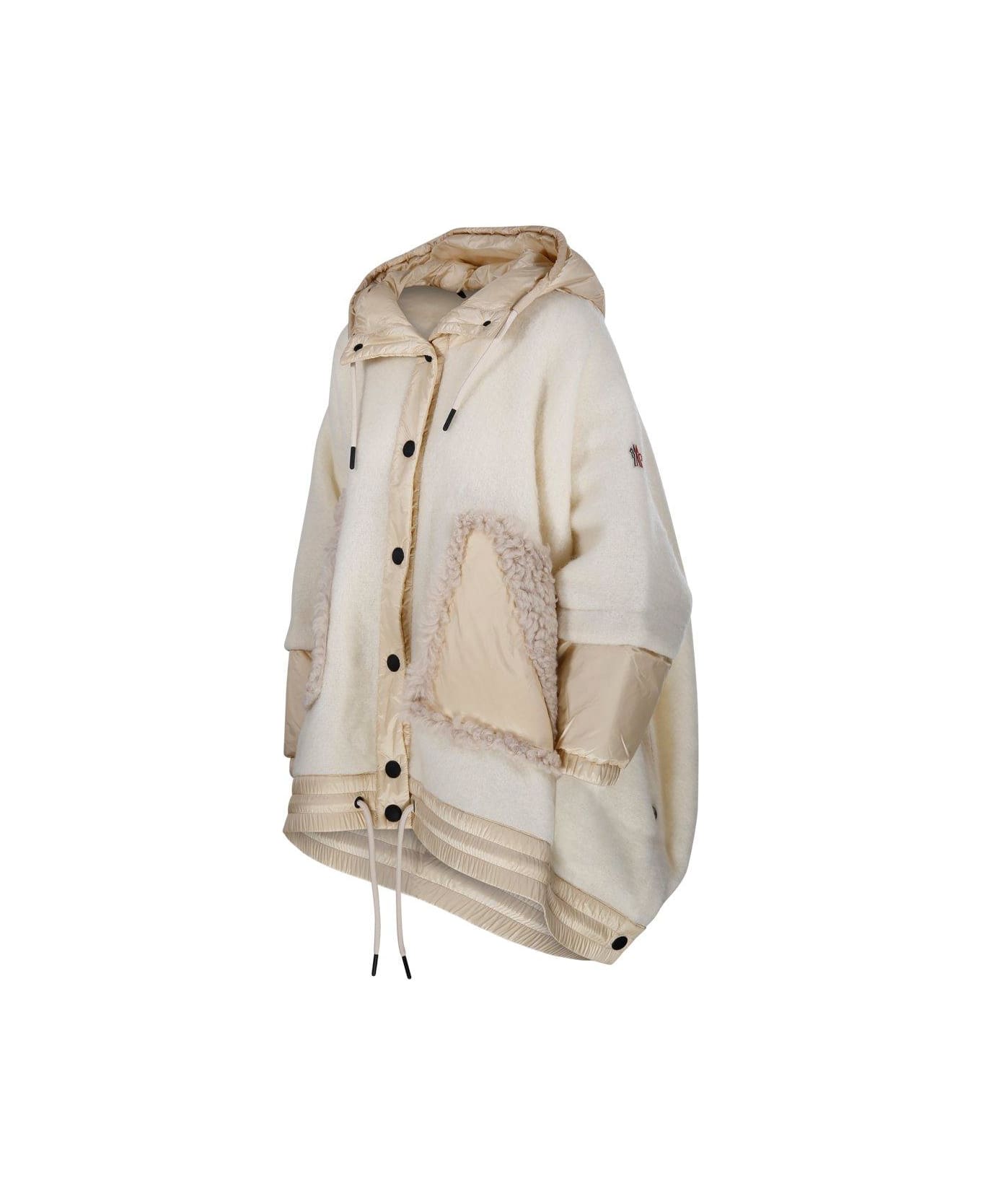 Moncler Grenoble Panelled Hooded Cape