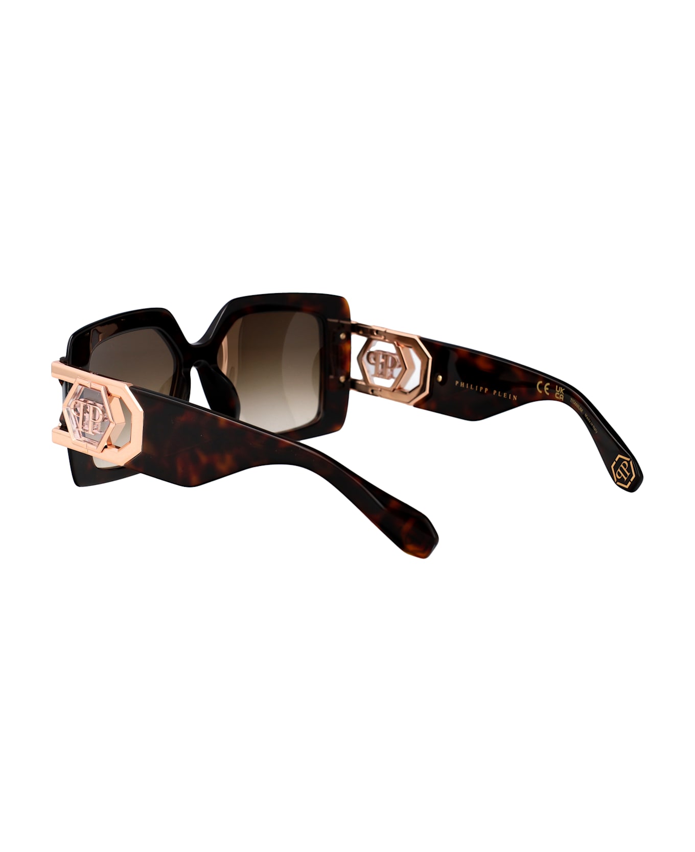 Philipp Plein Hera Sunglasses - AVANA SCURA LUCIDA