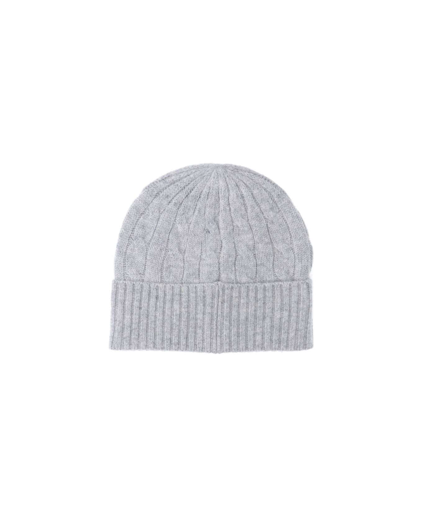 Polo Ralph Lauren Logo Beanie - Gray