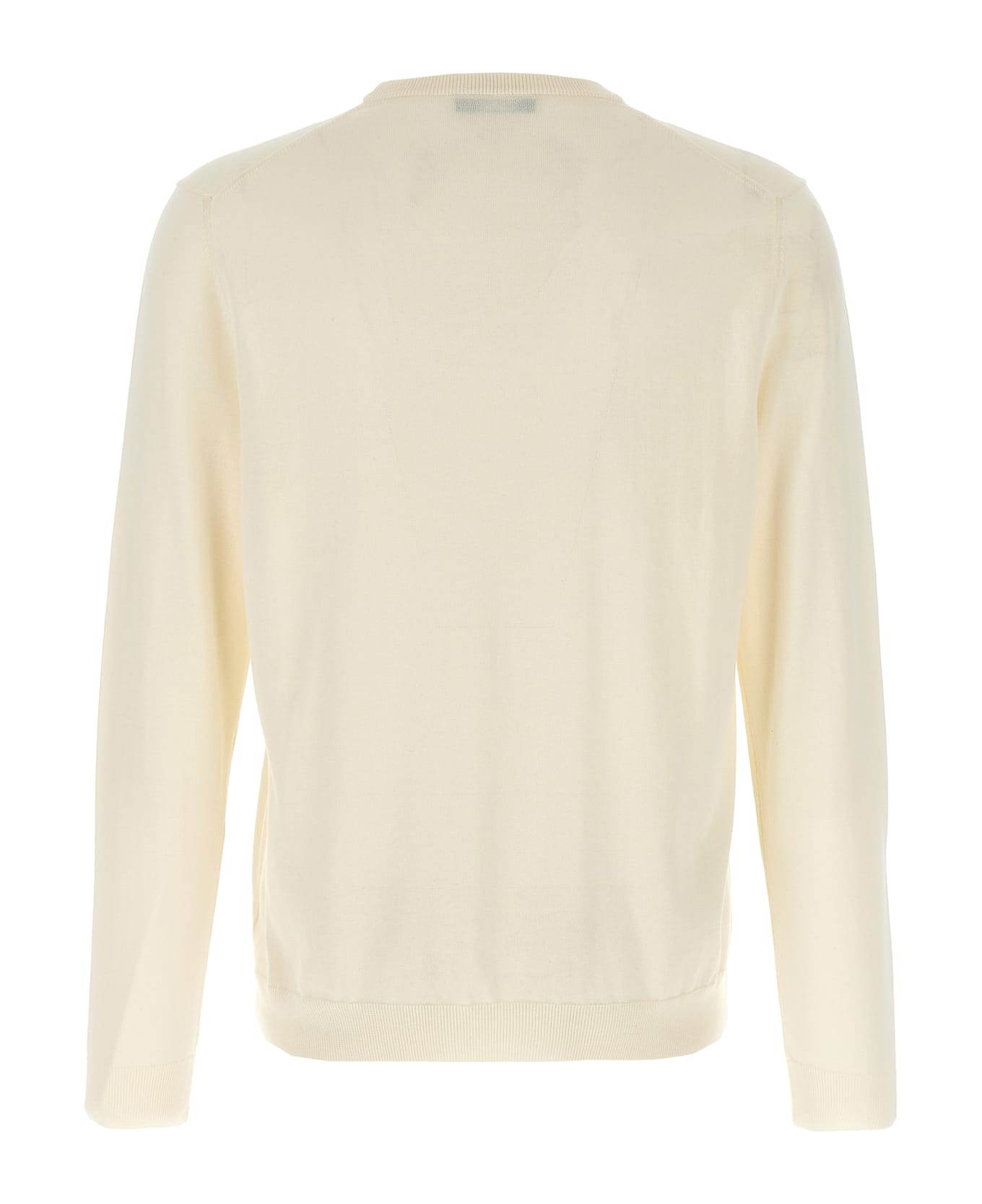 Zanone Cotton Sweater - White