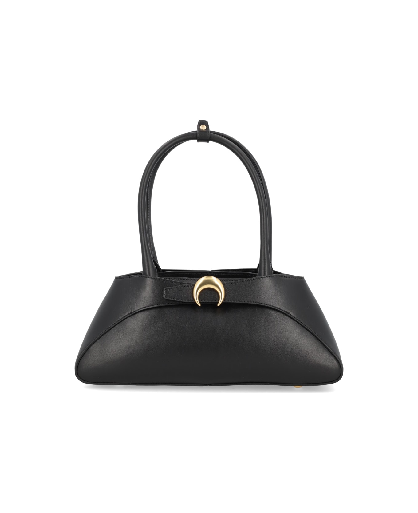 Marine Serre "aurora Baguette" Bag - BLACK