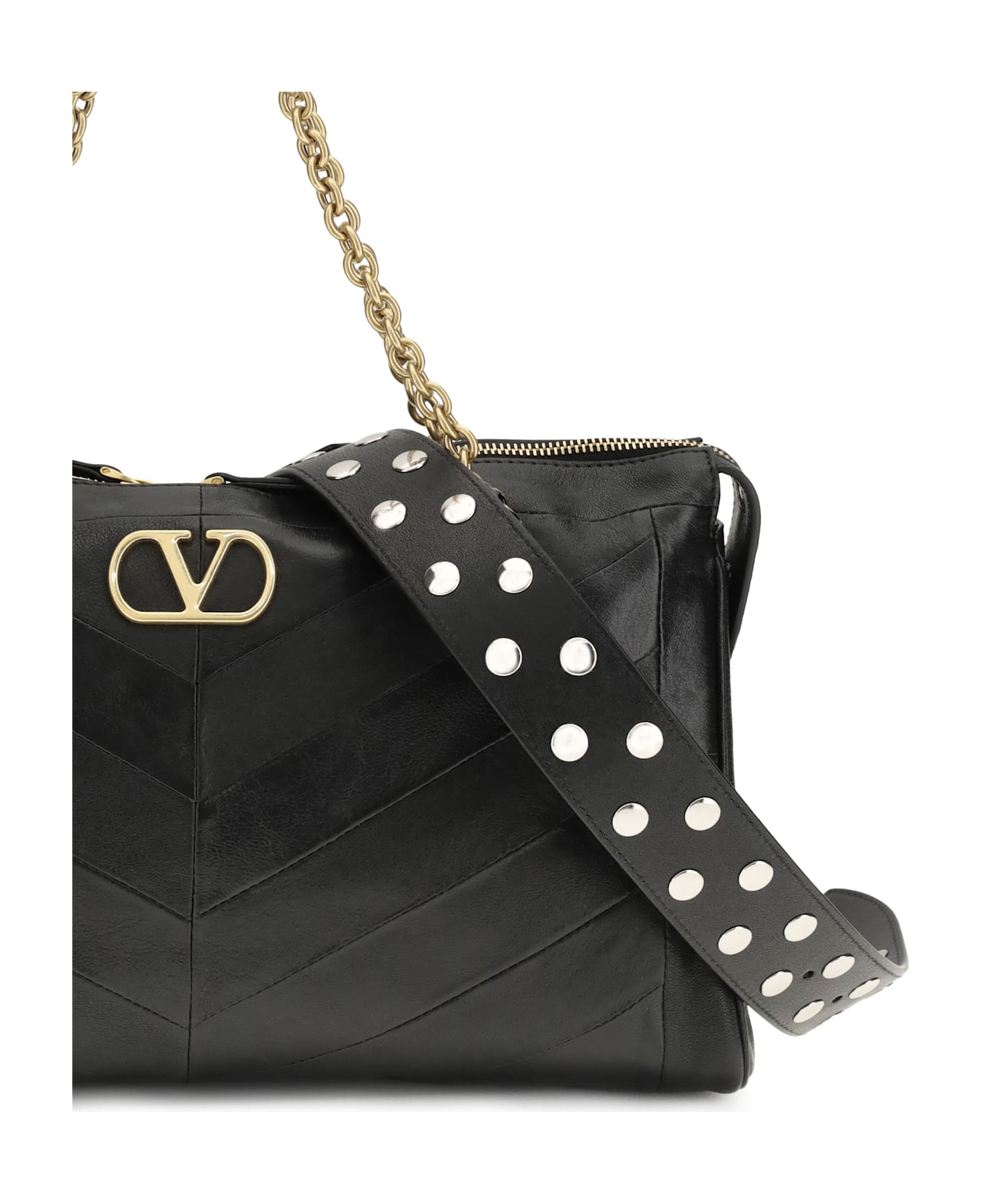 Valentino Garavani Growl Medium Leather Bag