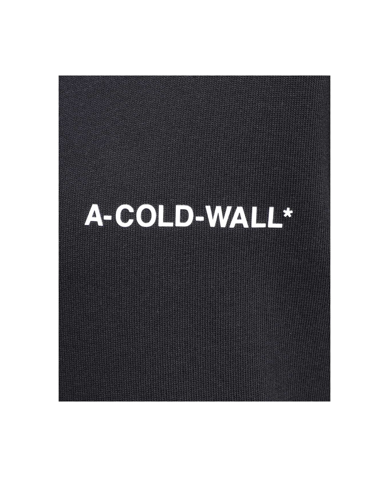 A-COLD-WALL Logo Cotton T-shirt - black