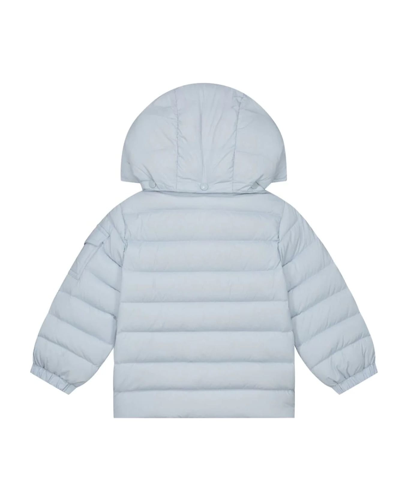 Moncler Kids Coats Clear Blue - Clear Blue