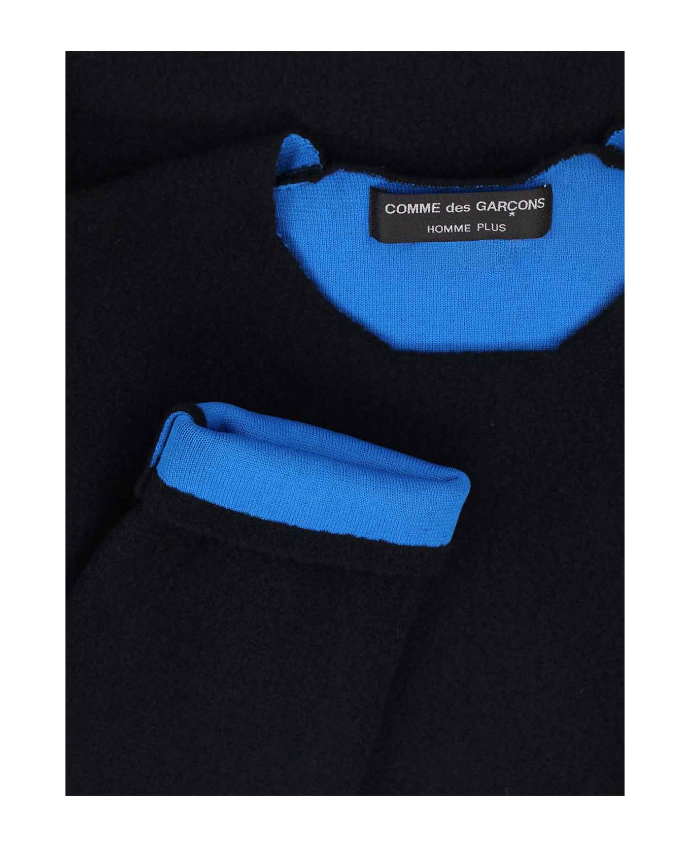 Comme Des Garçons Homme Plus Wool Blend Sweater - Black  