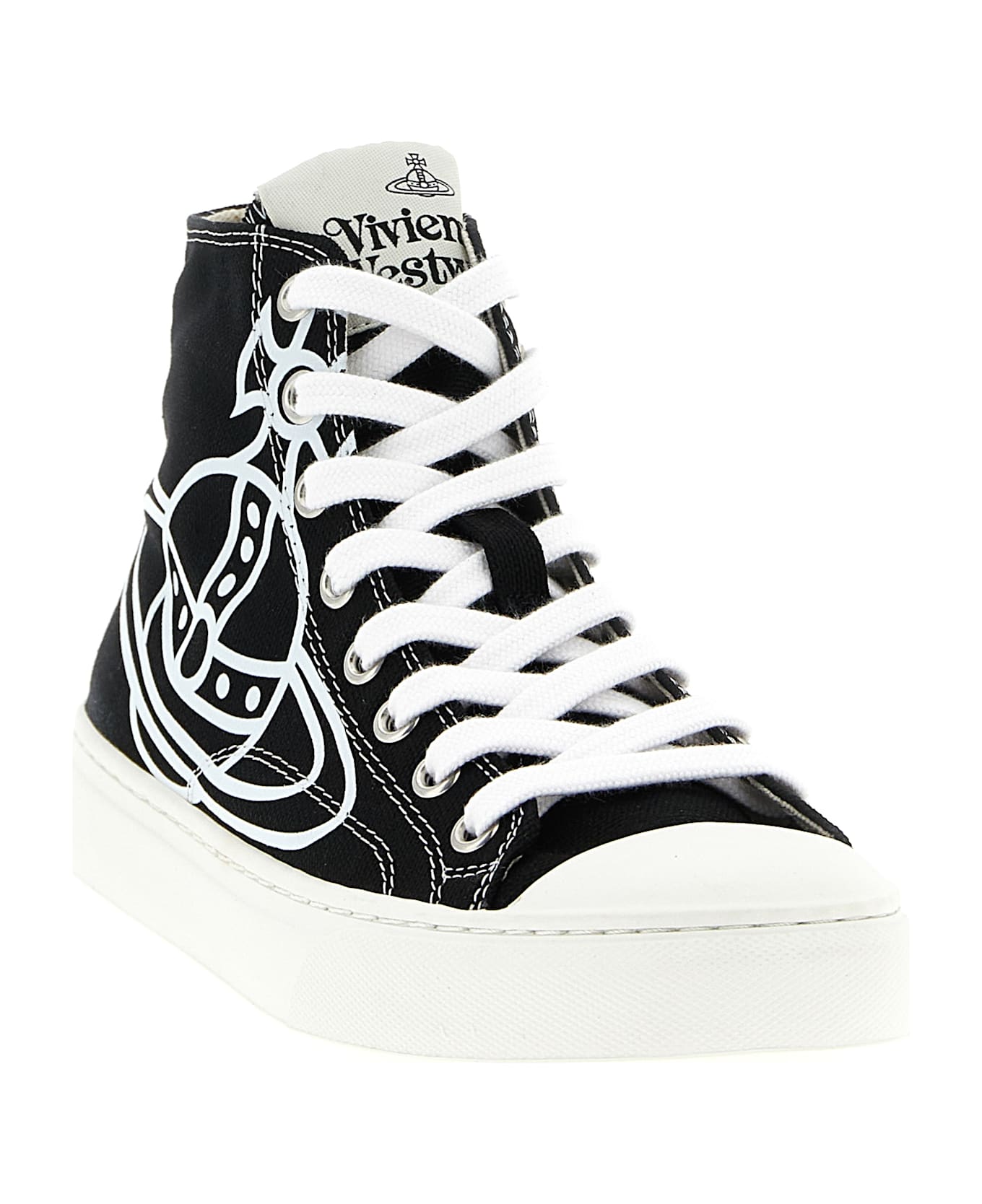 Vivienne Westwood 'plimsoll' Sneakers - White/Black