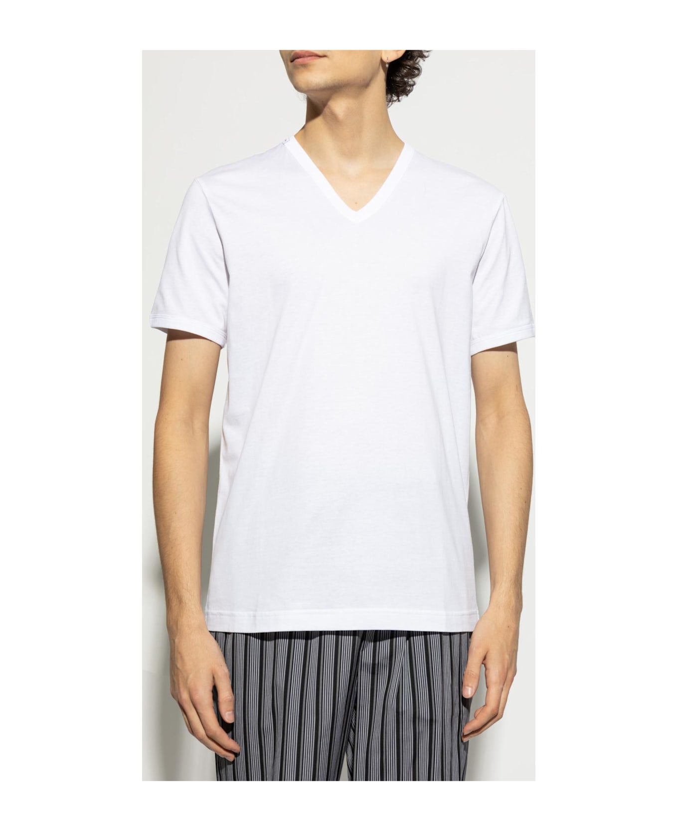 Dolce & Gabbana V-neck T-shirt - Thumbnail 4