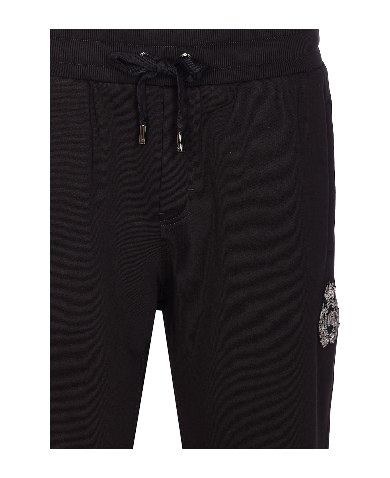 Dolce 
Gabbana Araldico Patch Pants - Black