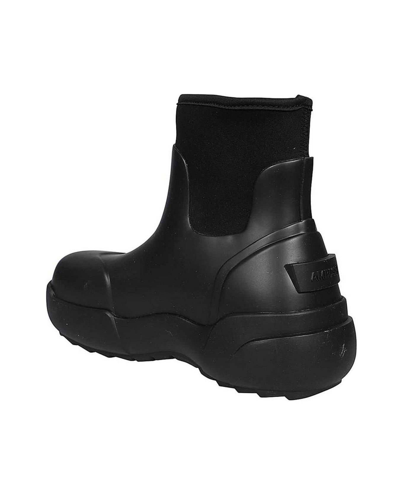 AMBUSH Square-toe Chunky Sole Ankle Boots