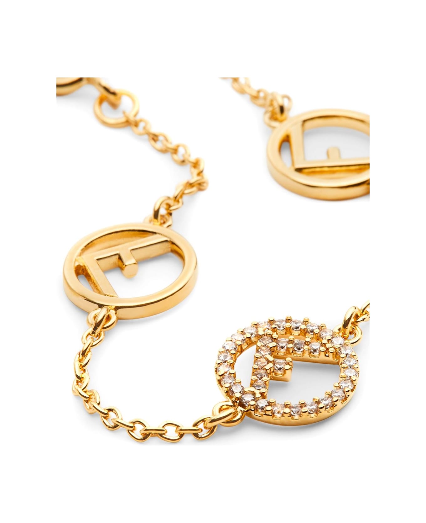 Fendi F Is Fendi Bracelet - Golden