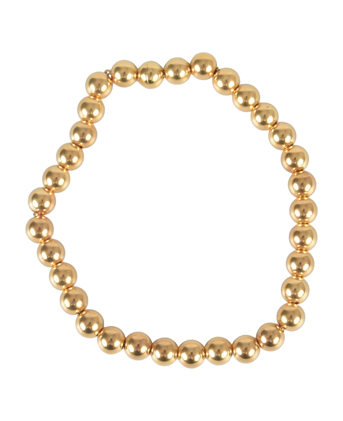 Jil Sander Metal Sphere Necklace - Gold ネックレス
