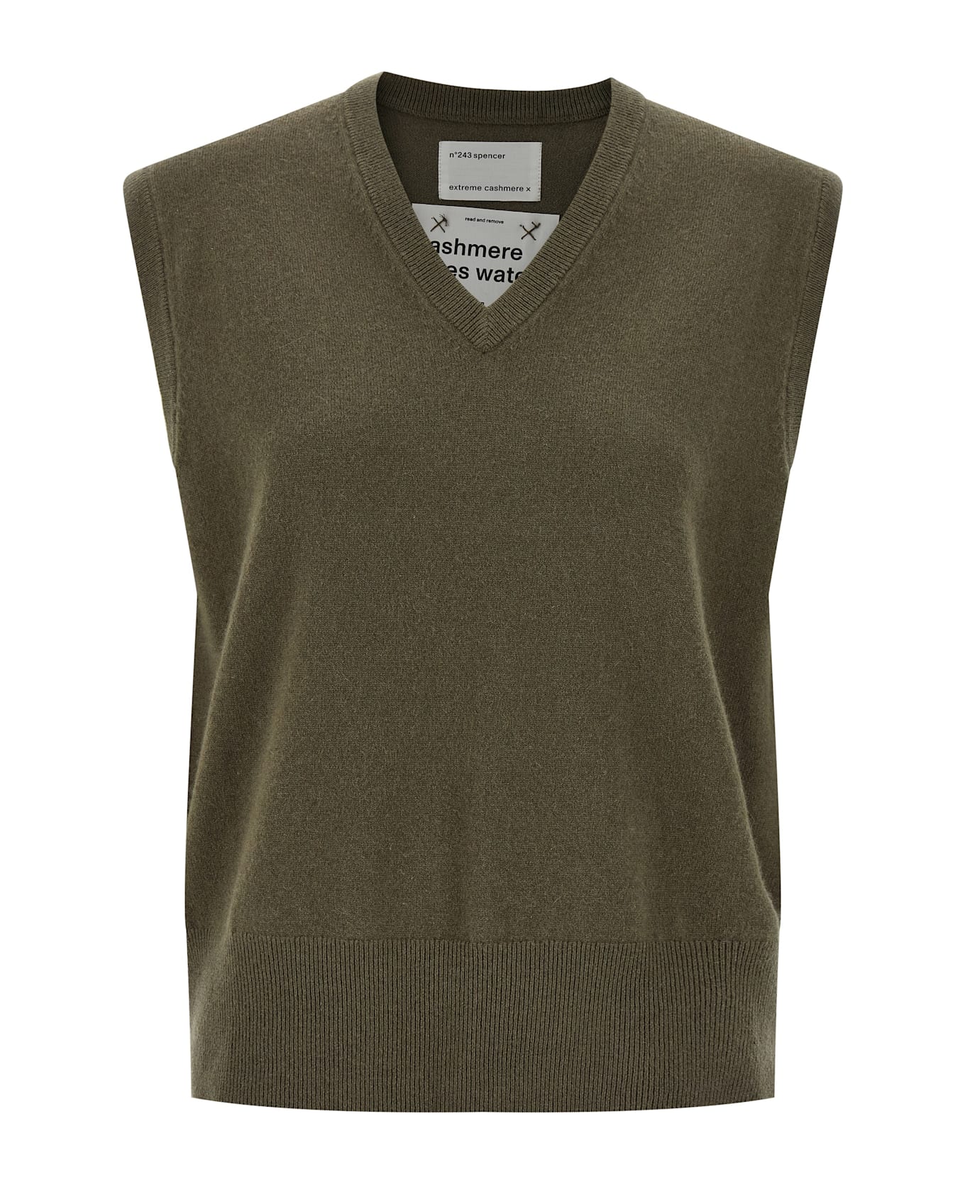 Extreme Cashmere 'n°243 Spencer' Vest - Green