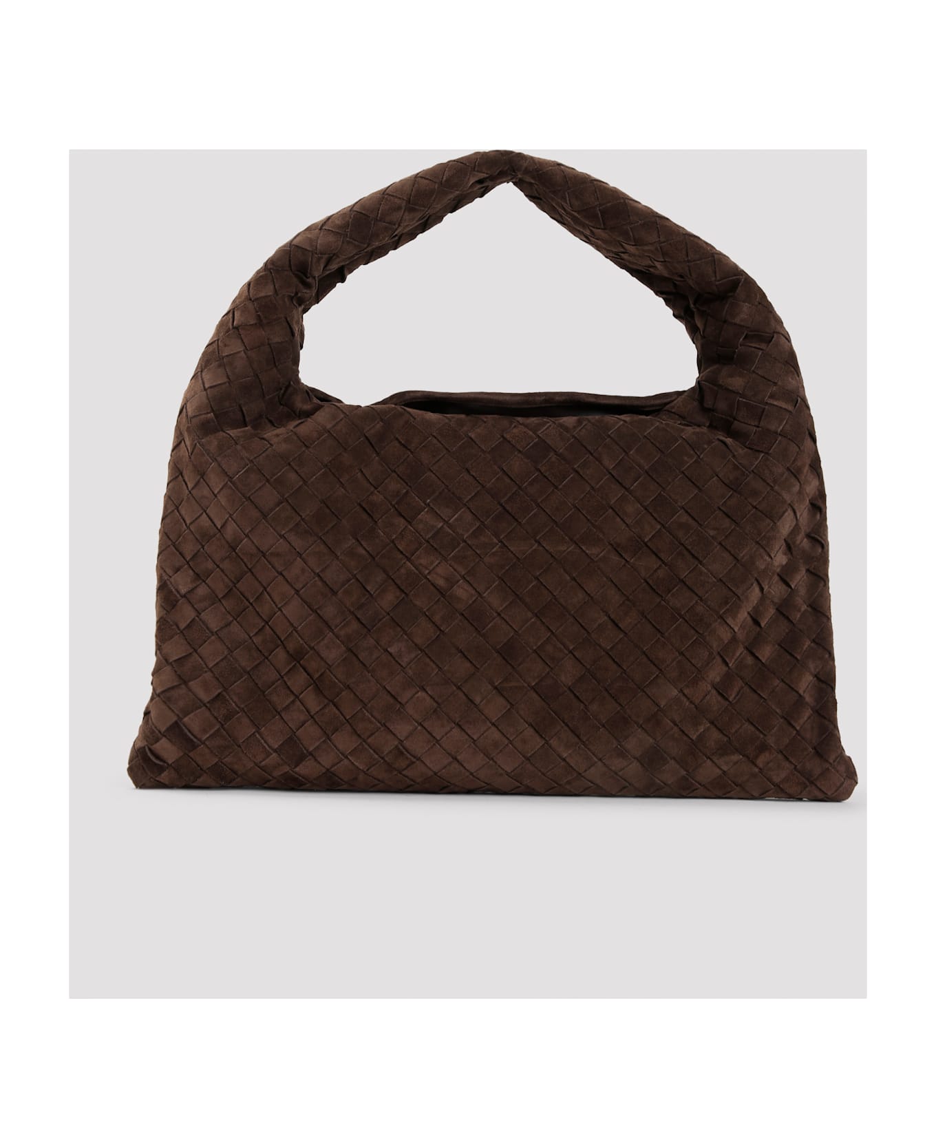 Bottega Veneta Small Hop Hobo Suede Shoulder Bag - Fondant Brass