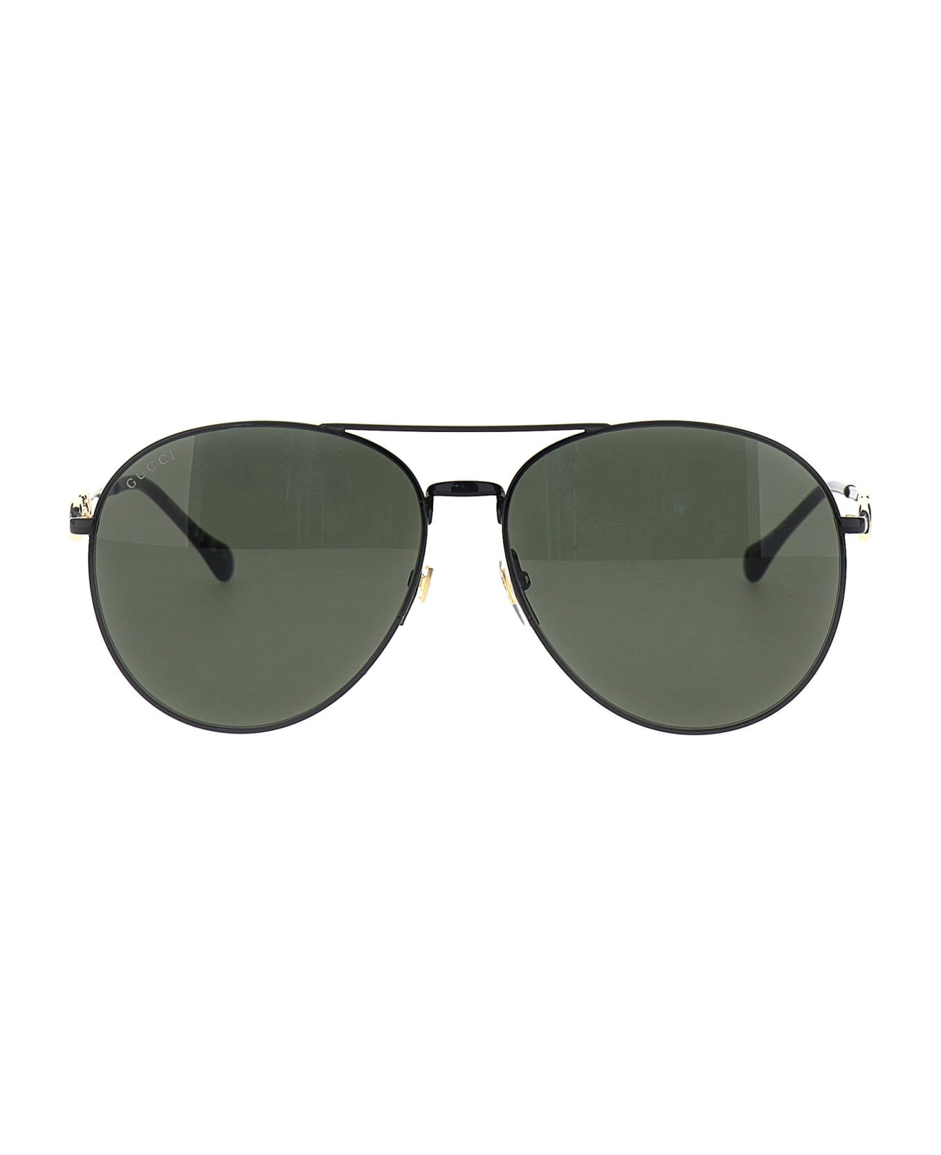 Gucci 'aviator' Sunglasses - Black  