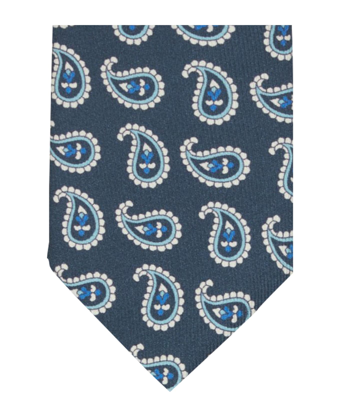 Etro 6 Cm Jacquard Tie - Blue