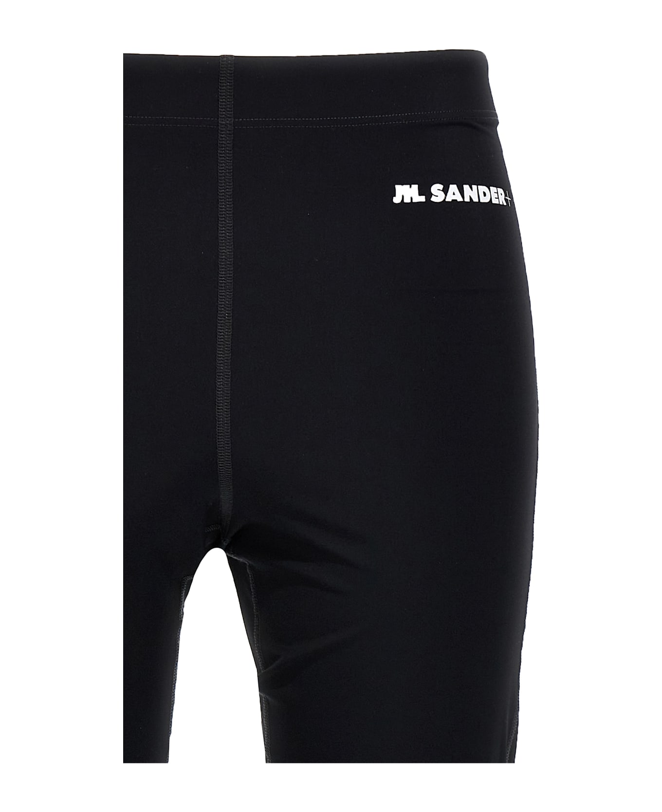 Jil Sander Logo Leggings - Black
