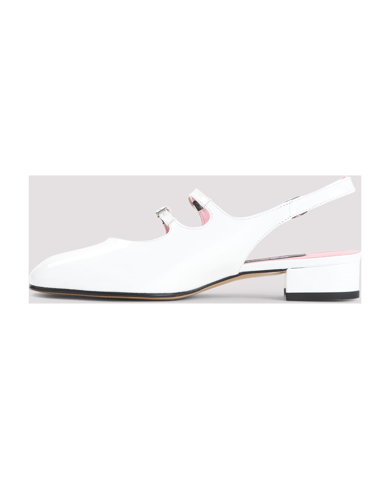 Carel Peche Mules - White