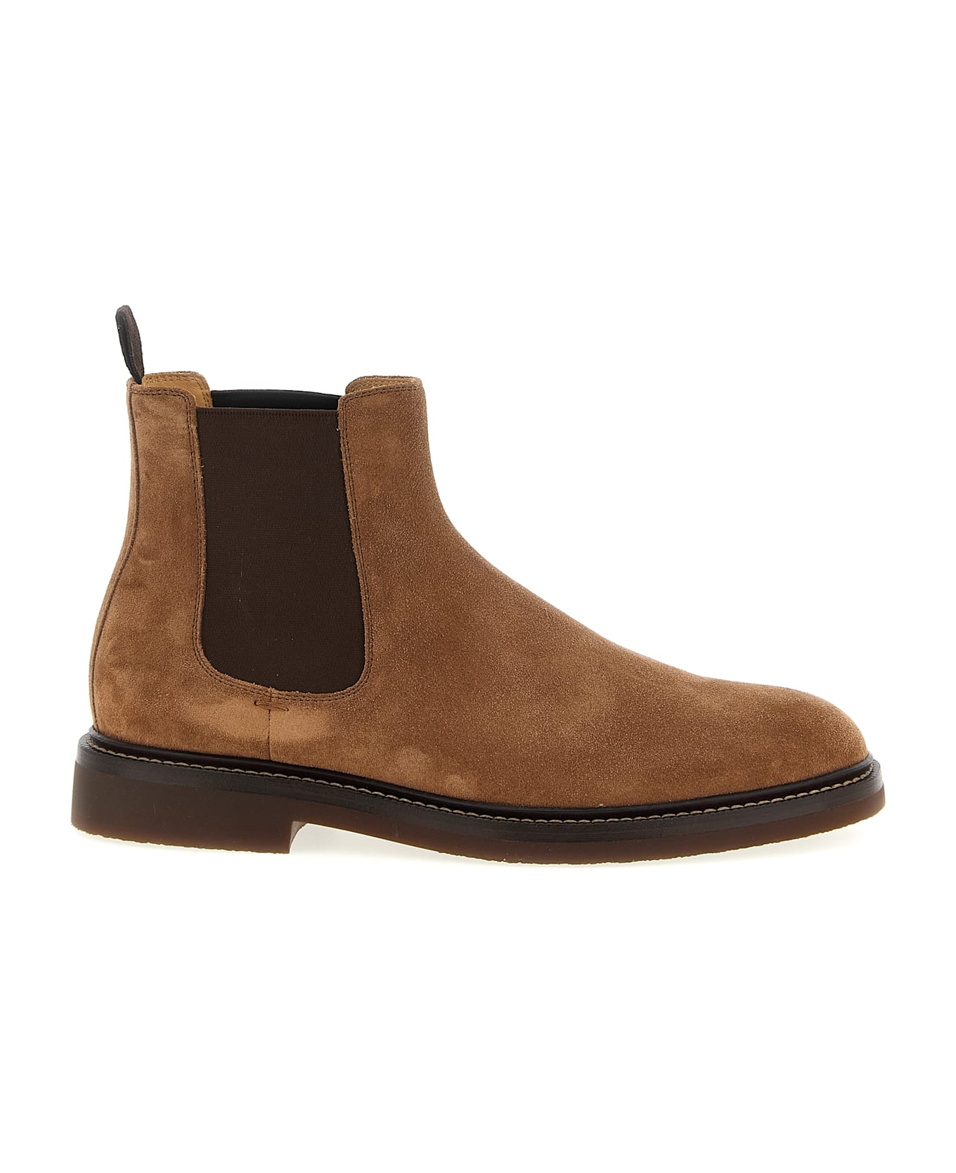 Brunello Cucinelli Chelsea Ankle Boots - Brown