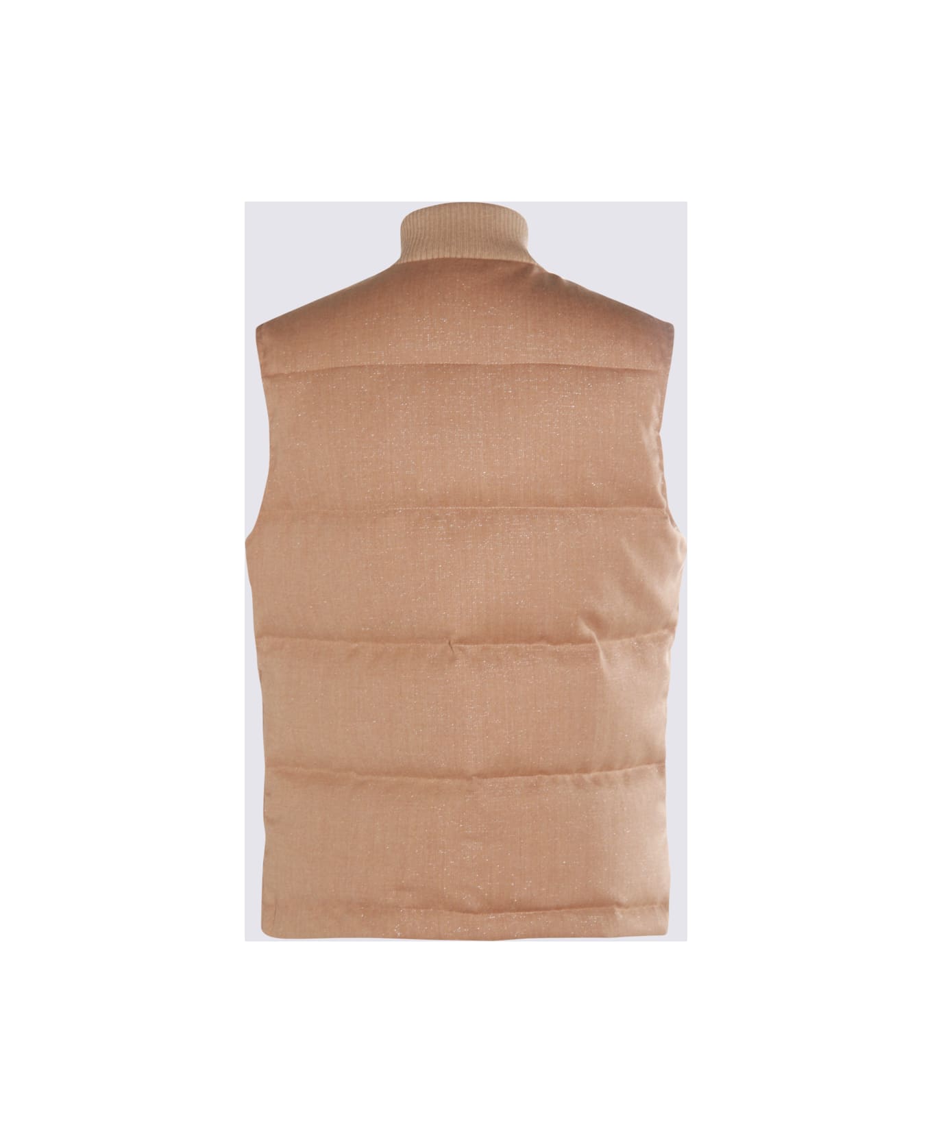 Eleventy Sand Wool Down Jacket - Sand