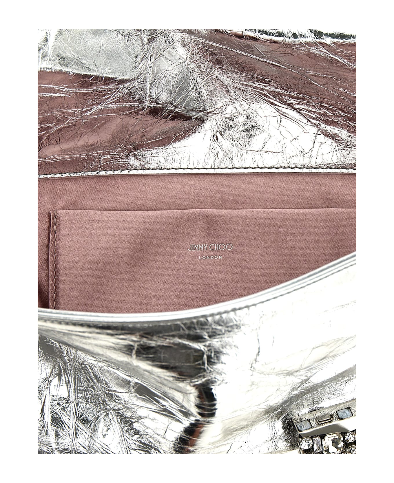 Jimmy Choo 
zandra
 Clutch - Silver