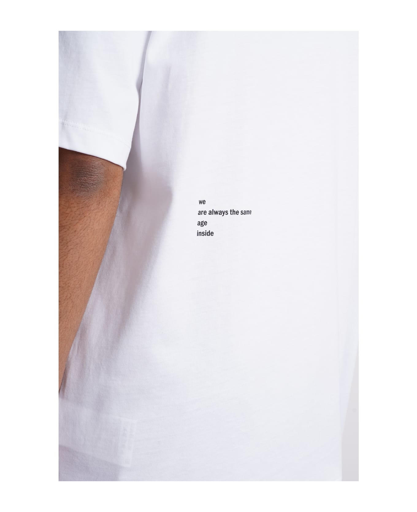OAMC T-shirt In White Cotton - white