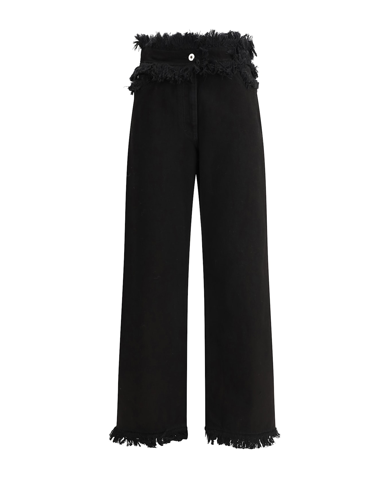 Ferragamo Frayed Edges Jeans