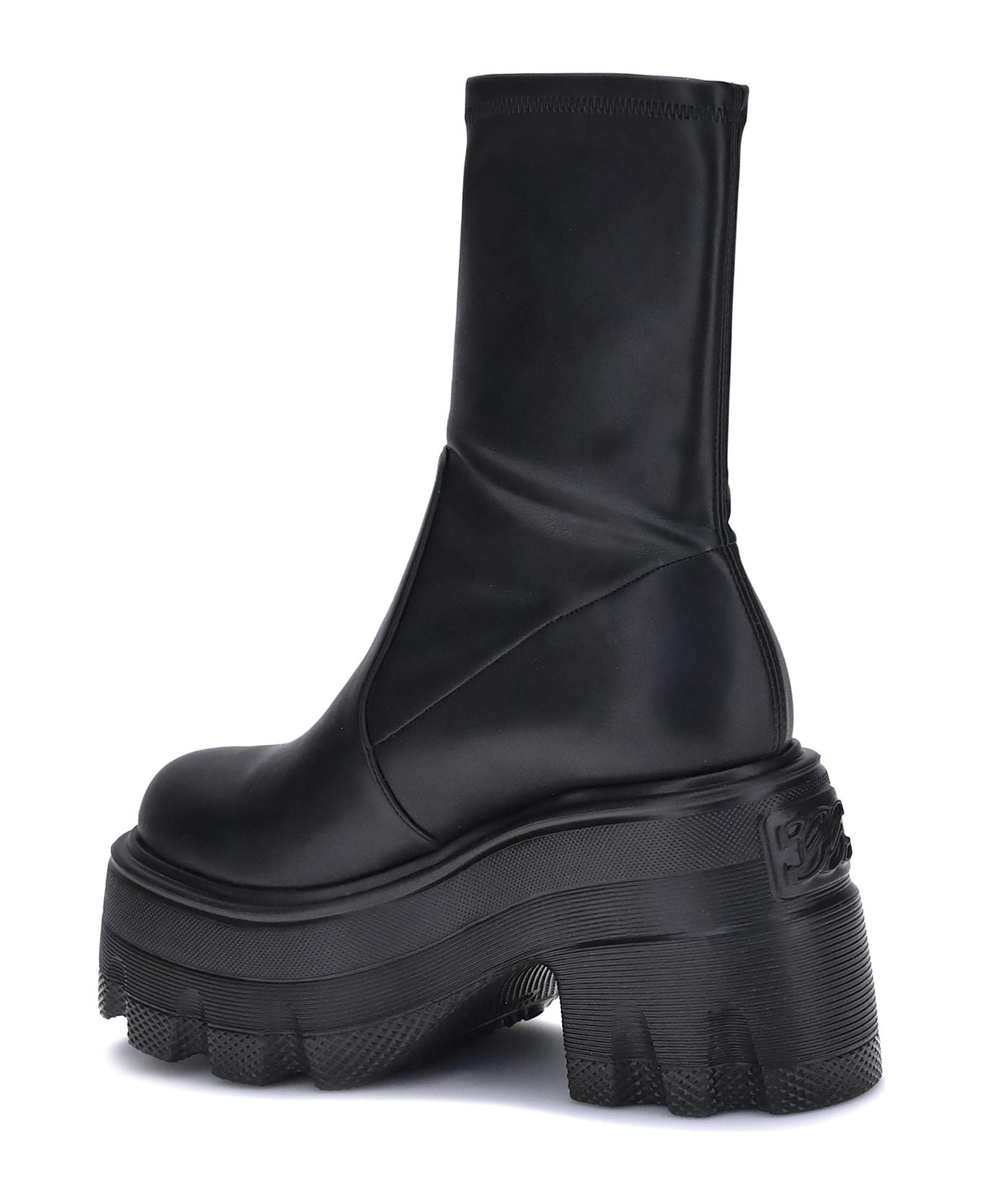 Casadei Faux Leather Ankle Boots